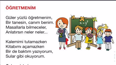 Ingilizce türkçe öğretmenler günü şiirleri